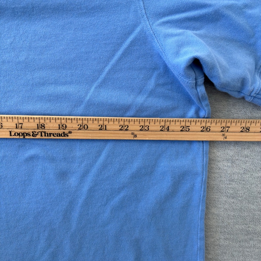 Vineyard Vine Mens XXL Classic Fit Short Sleeve Pique Polo Shirt Blue Whale Logo - Picture 8 of 8